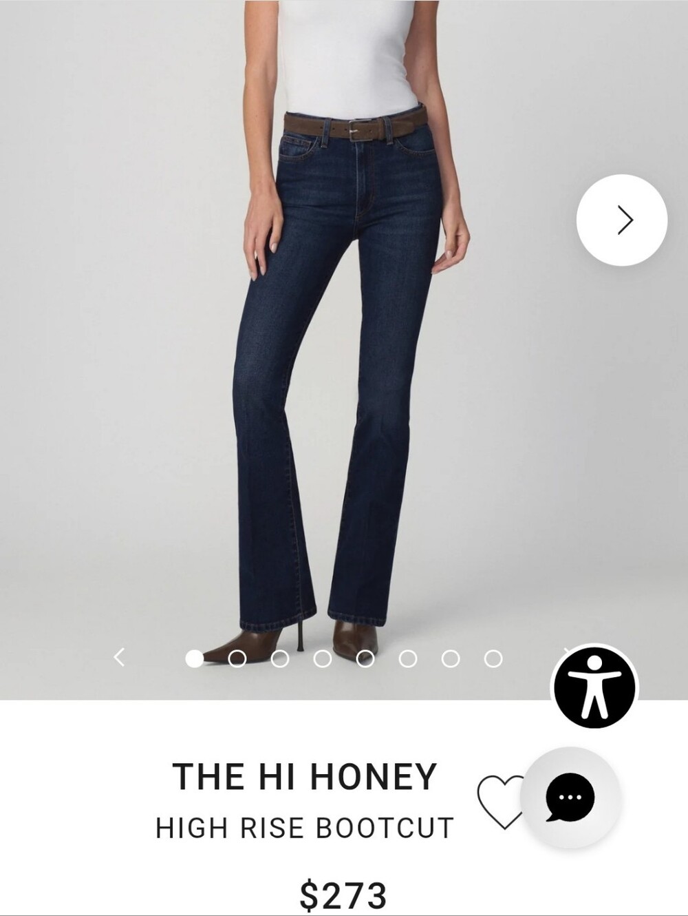 Joe's THE HI HONEY HIGH RISE CURVY BOOTCUT